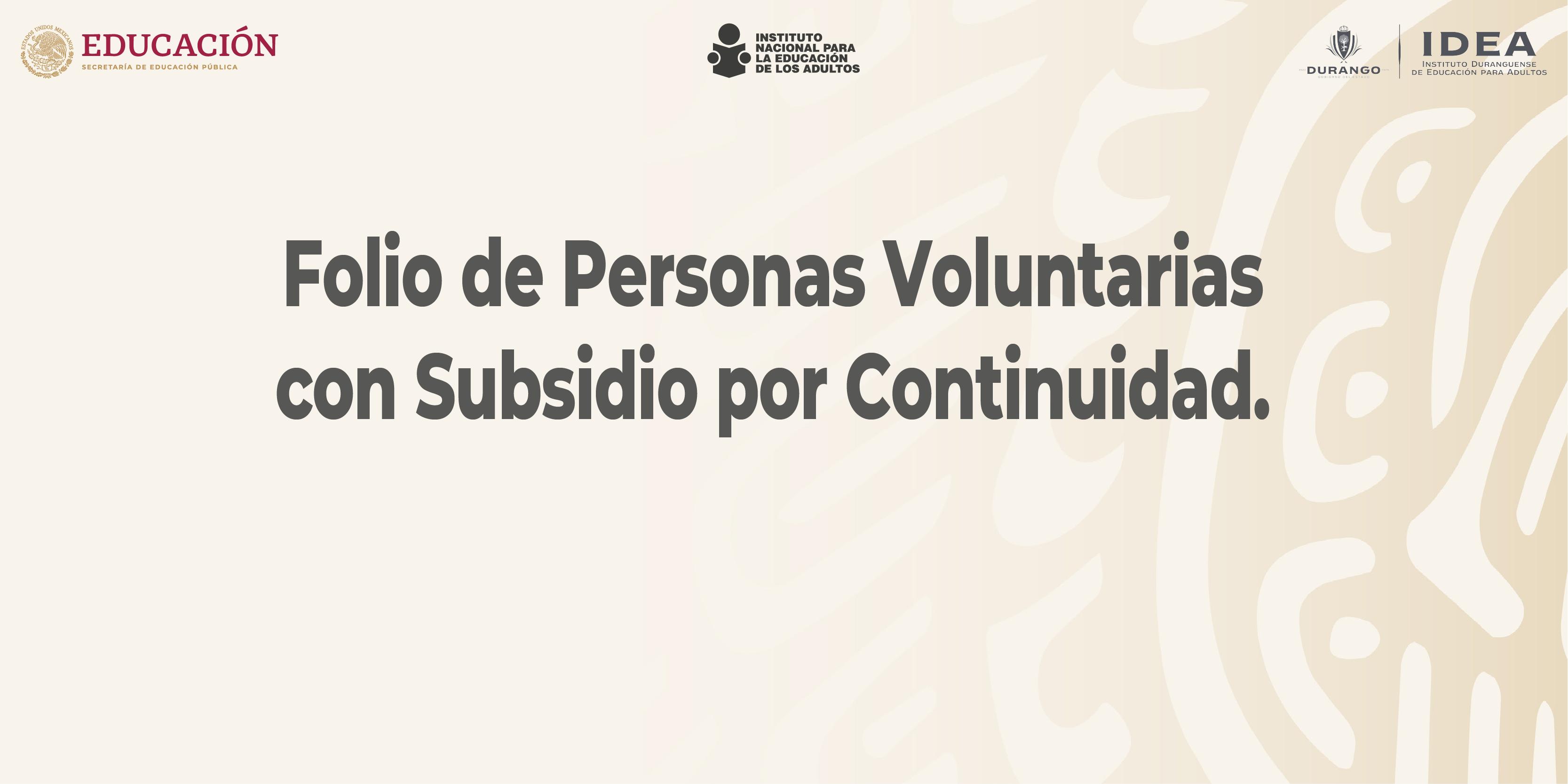 FOLIOS CONTINUIDAD